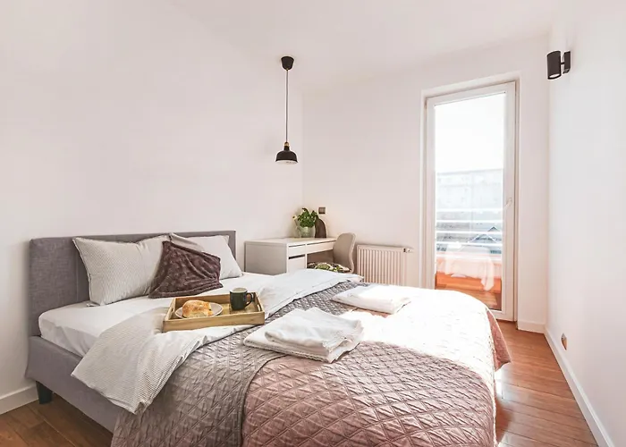 Z Jacuzzi Parking Balkon 2 Sypialnie Apartament Wrocław